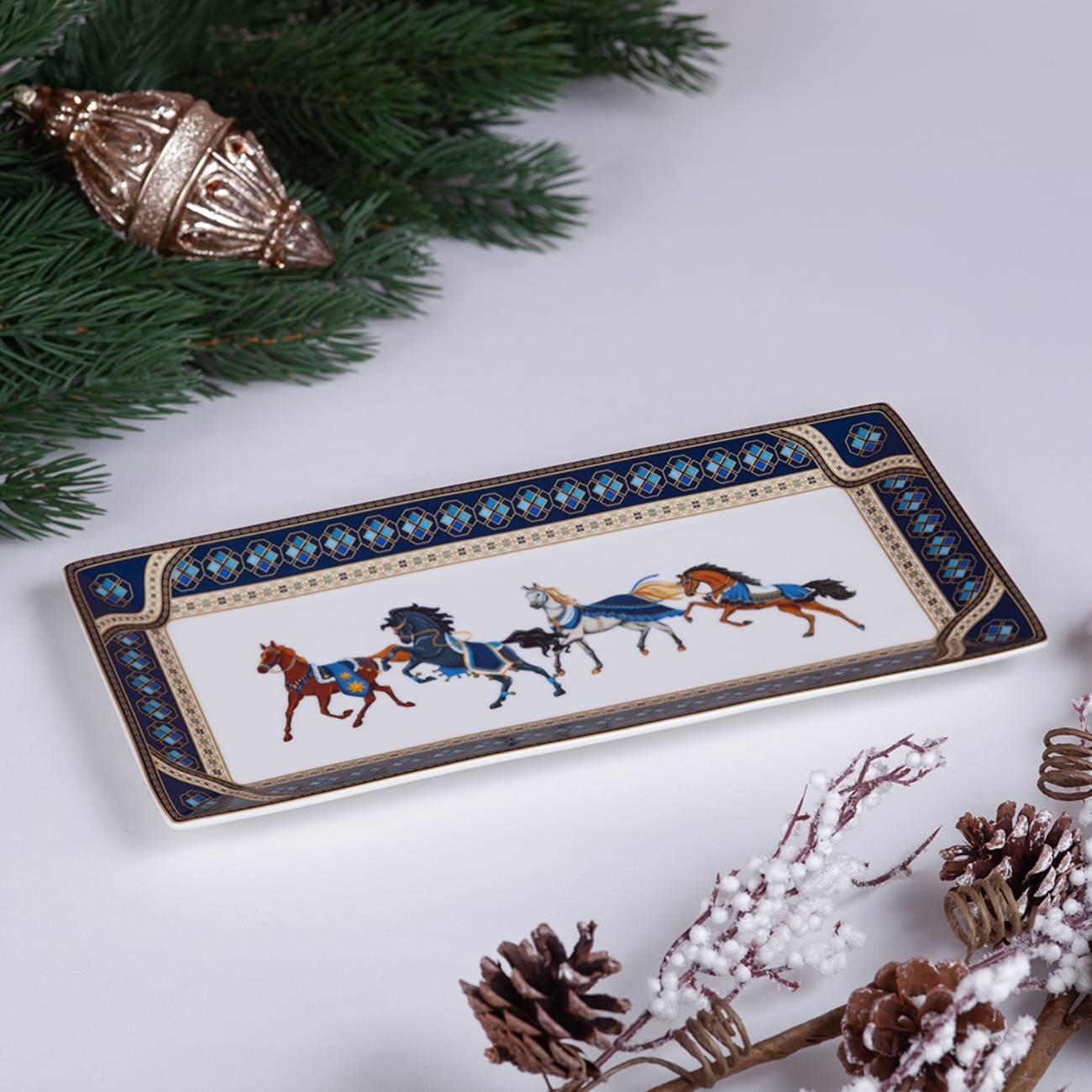 Декоративное блюдо FISSMAN DERBY прямоугольное 30х15см