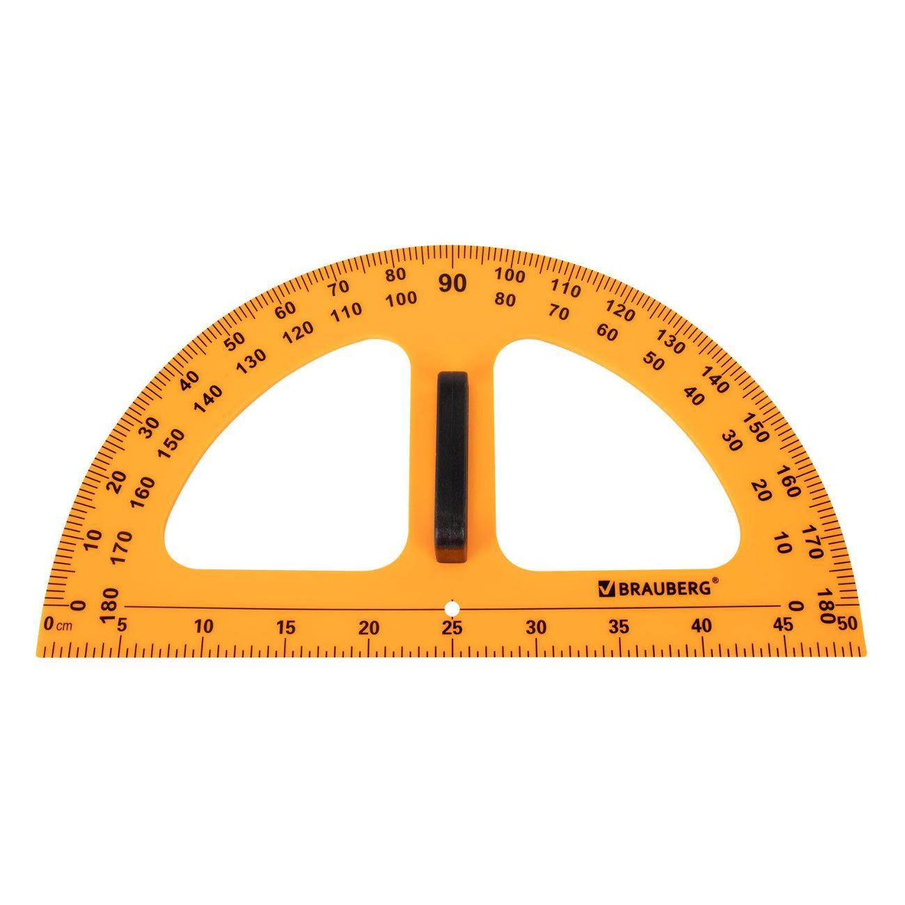 Линейка для черчения Brauberg 210872