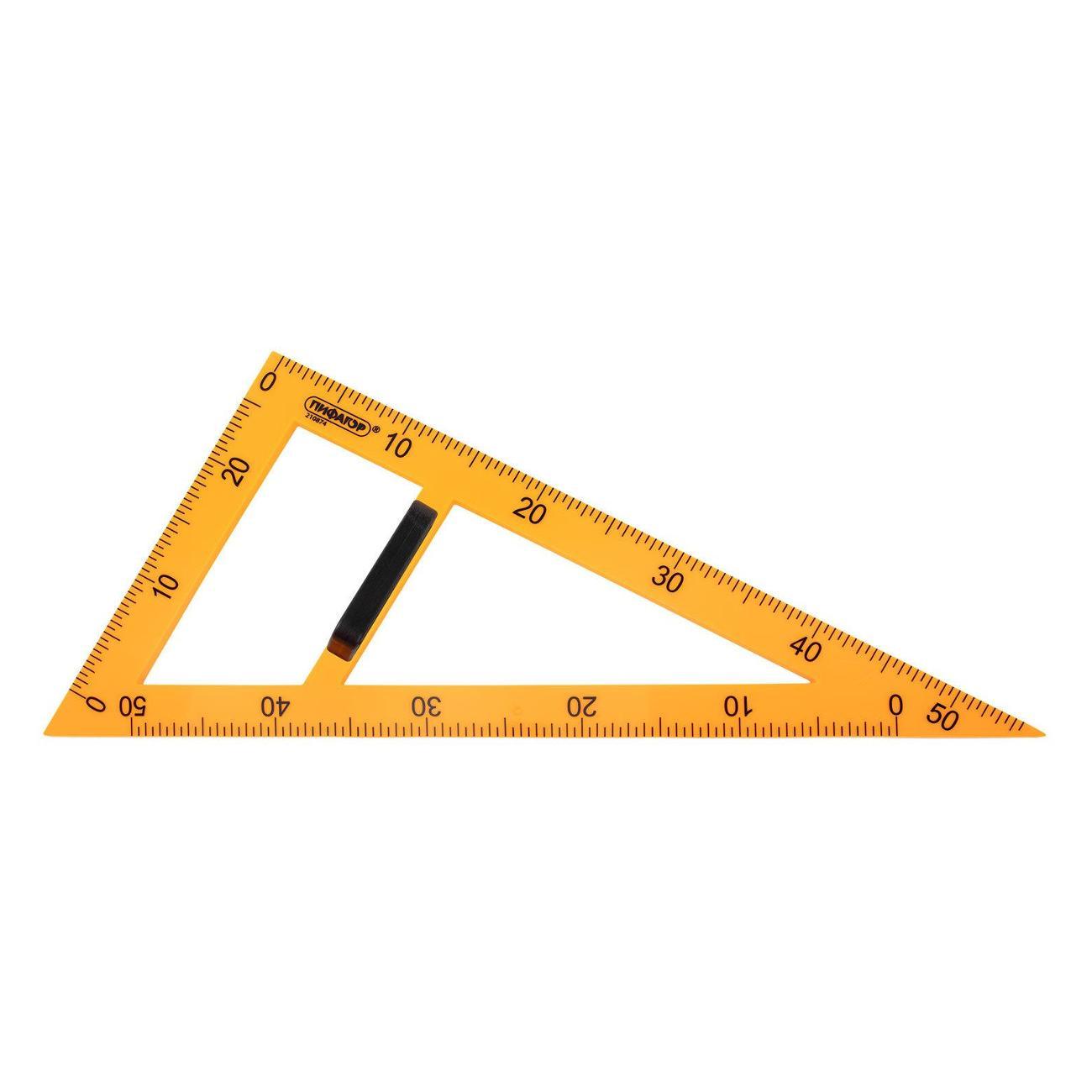 Линейка для черчения Пифагор 210874