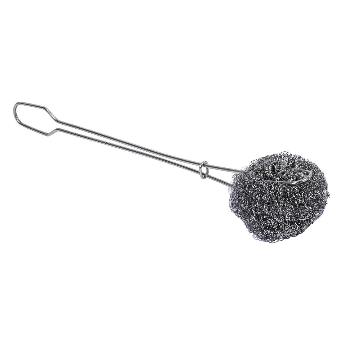 Ершик для питьевых систем Laima металлический кухонный 32 см + 2 губки (700066)