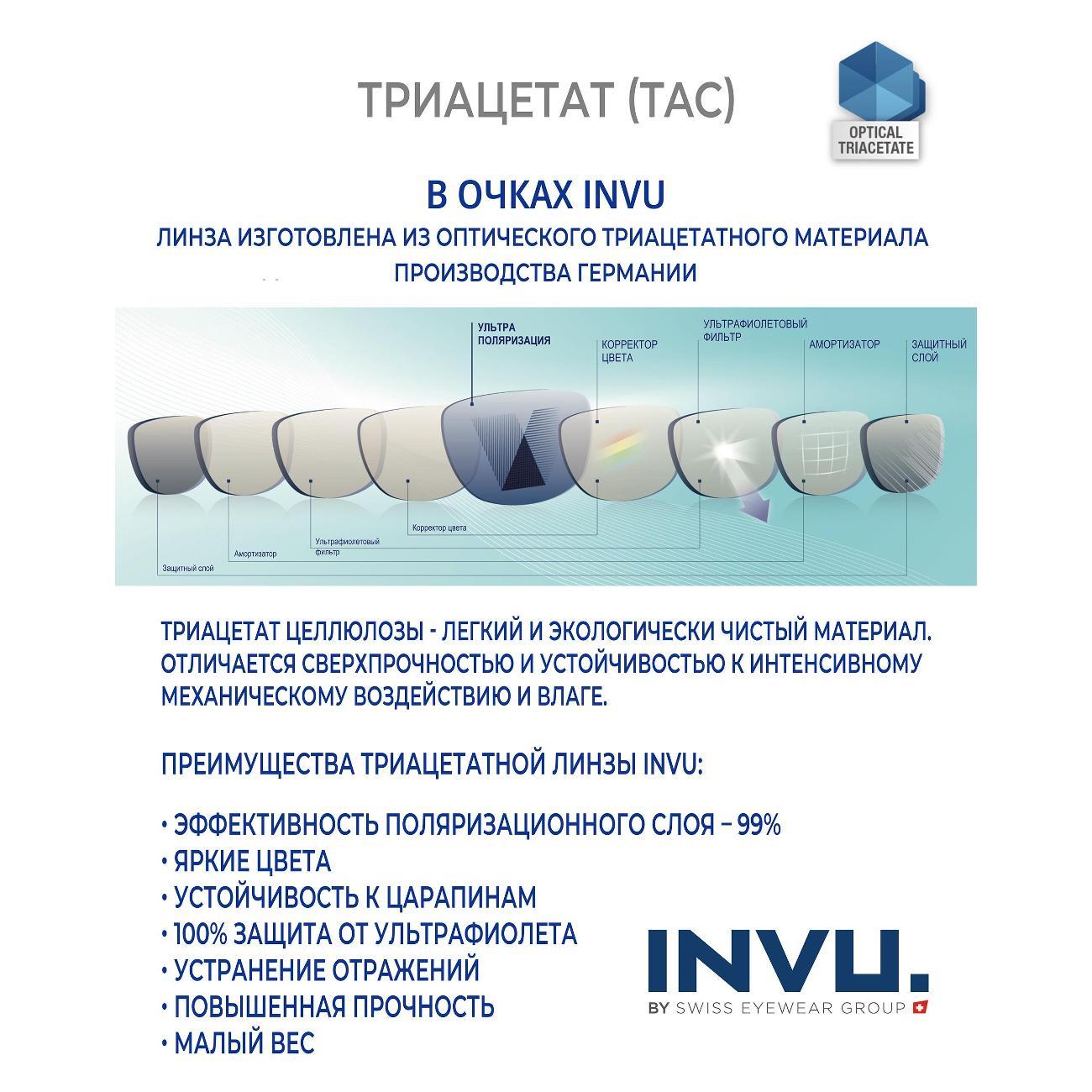 Солнцезащитные очки INVU A2105B