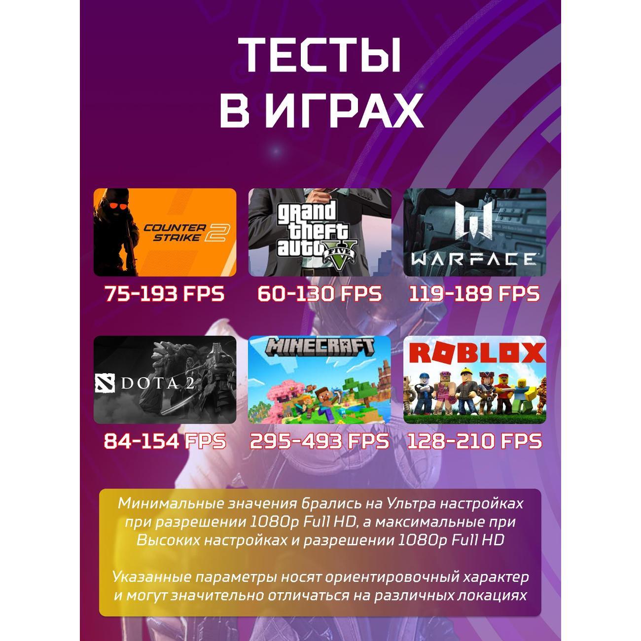 Системный блок БиГ! Комп Black Dragon Core i7 GTX 1650 W10 32GB 256GB 70v279.2l