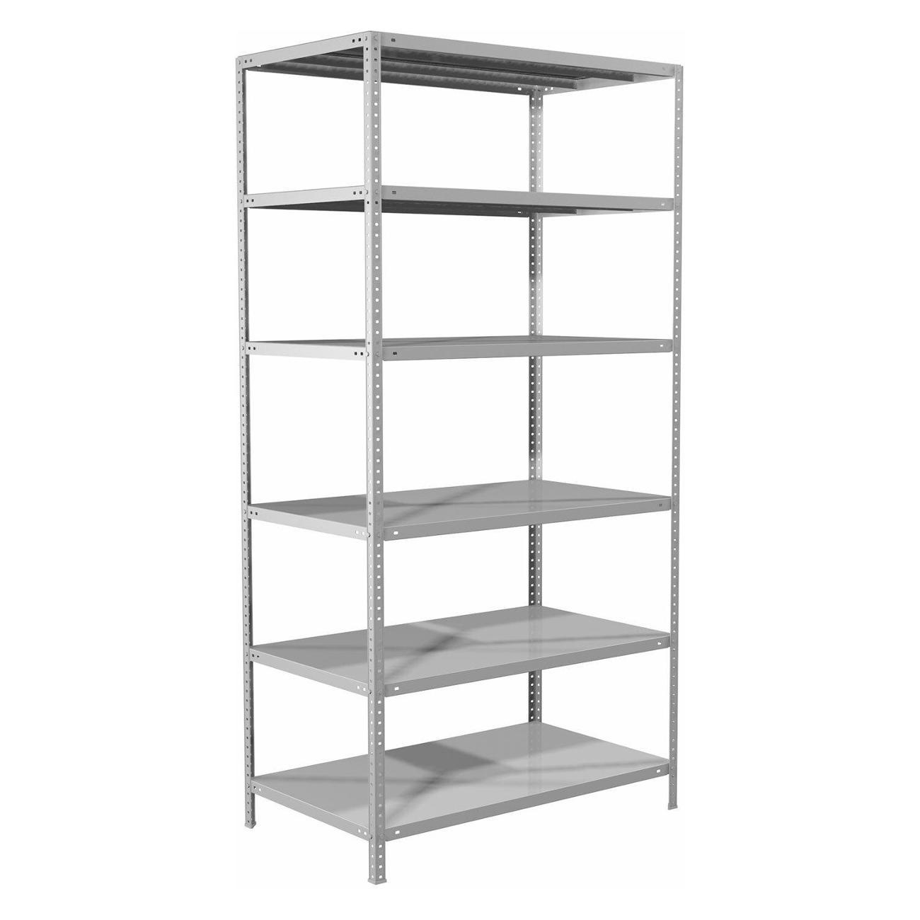 Стеллаж для хранения Brabix MS, 220*100*50см, 6 полок