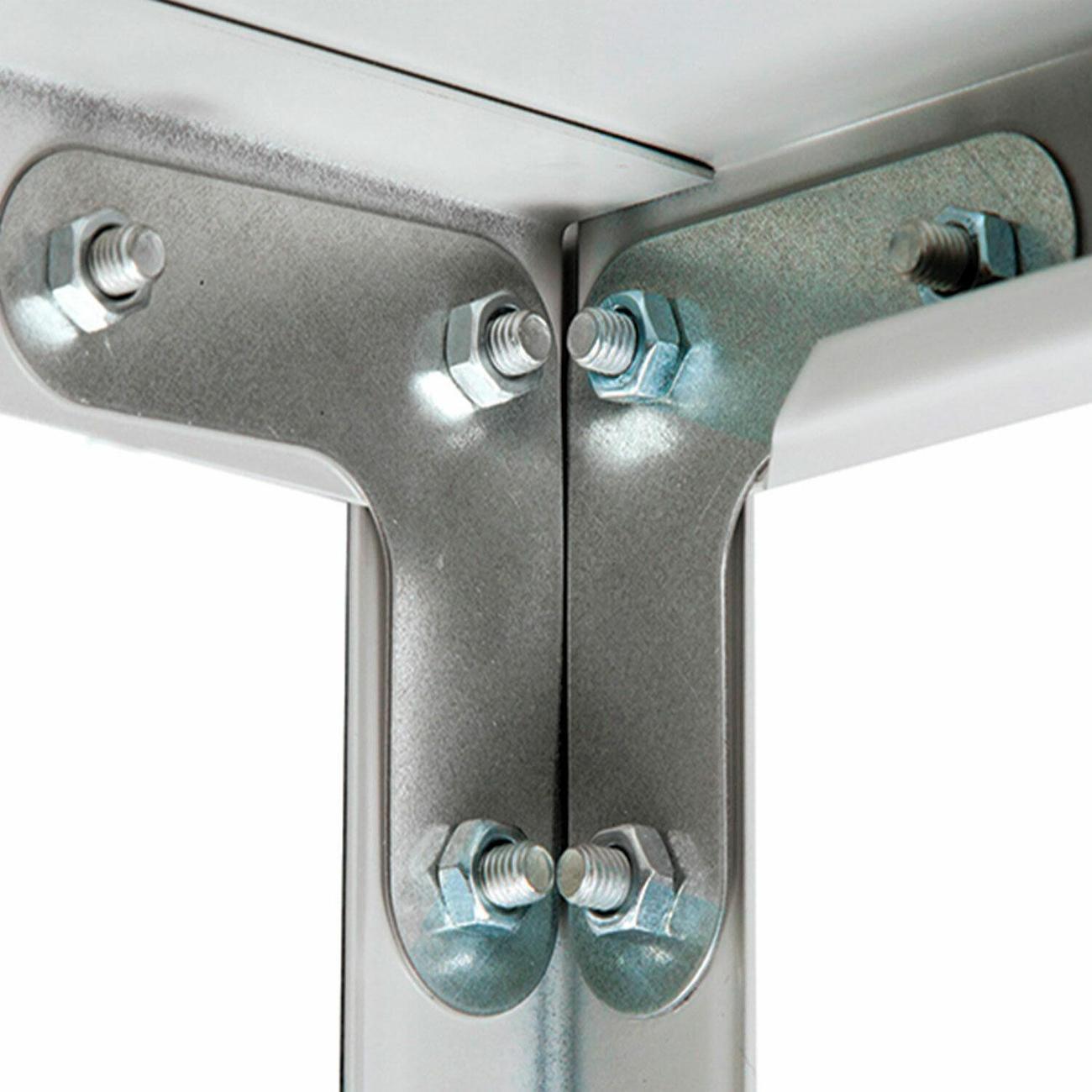 Стеллаж для хранения Brabix MS, 220*100*50см, 6 полок