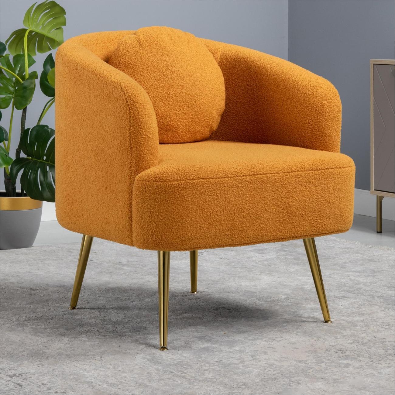 Кресло Logium Шарли Арт. ТК 293 Romeo 05 (оранжевый)