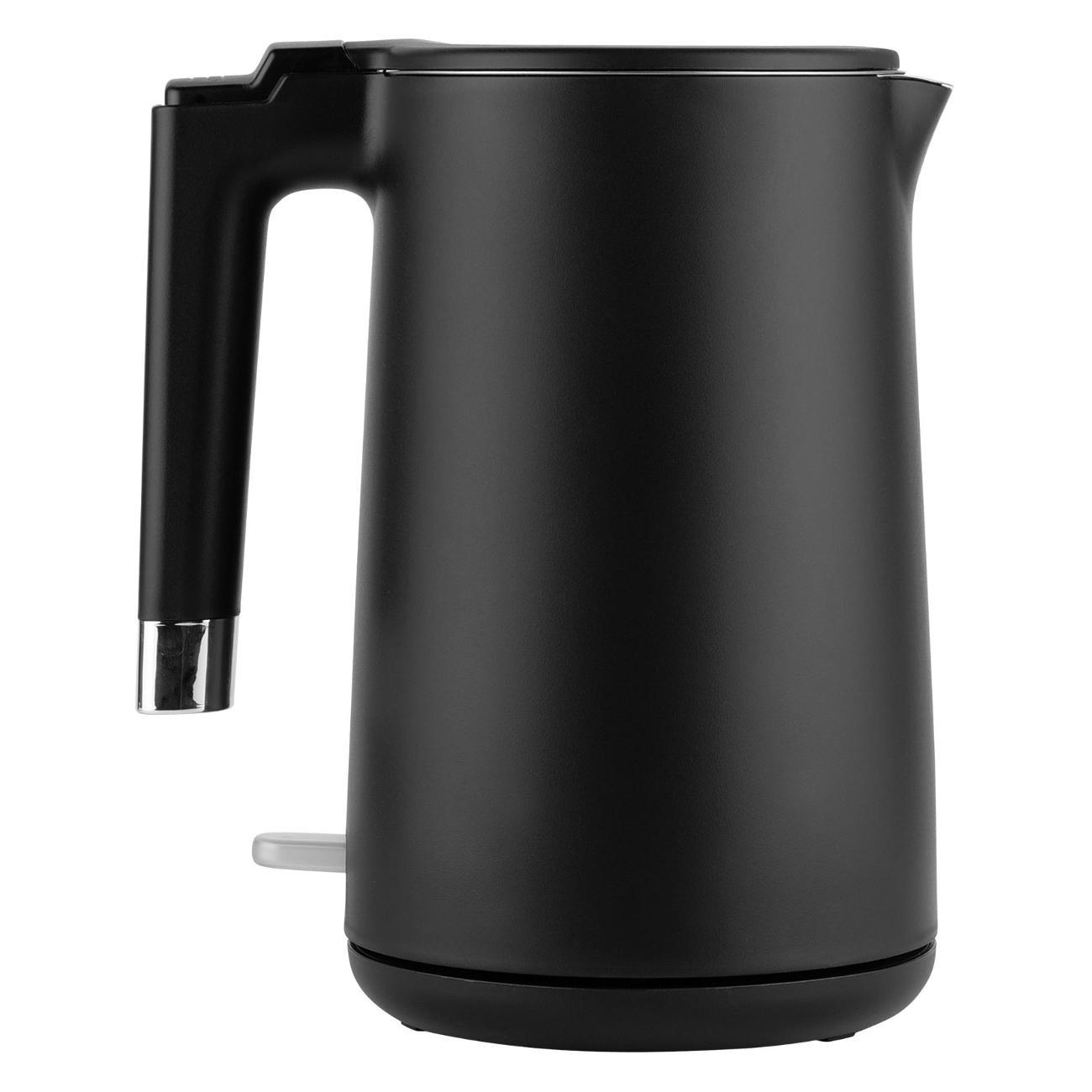 Электрочайник FuturoHome MTR KP-500W, двойные стенки, черный