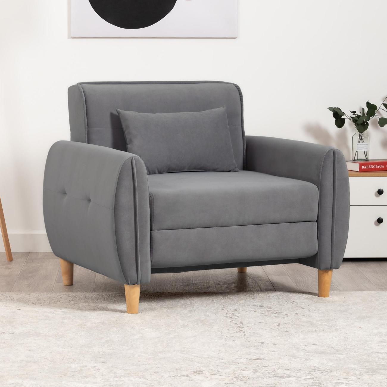 Кресло-кровать Logium Ханна Кресло - кровать серый