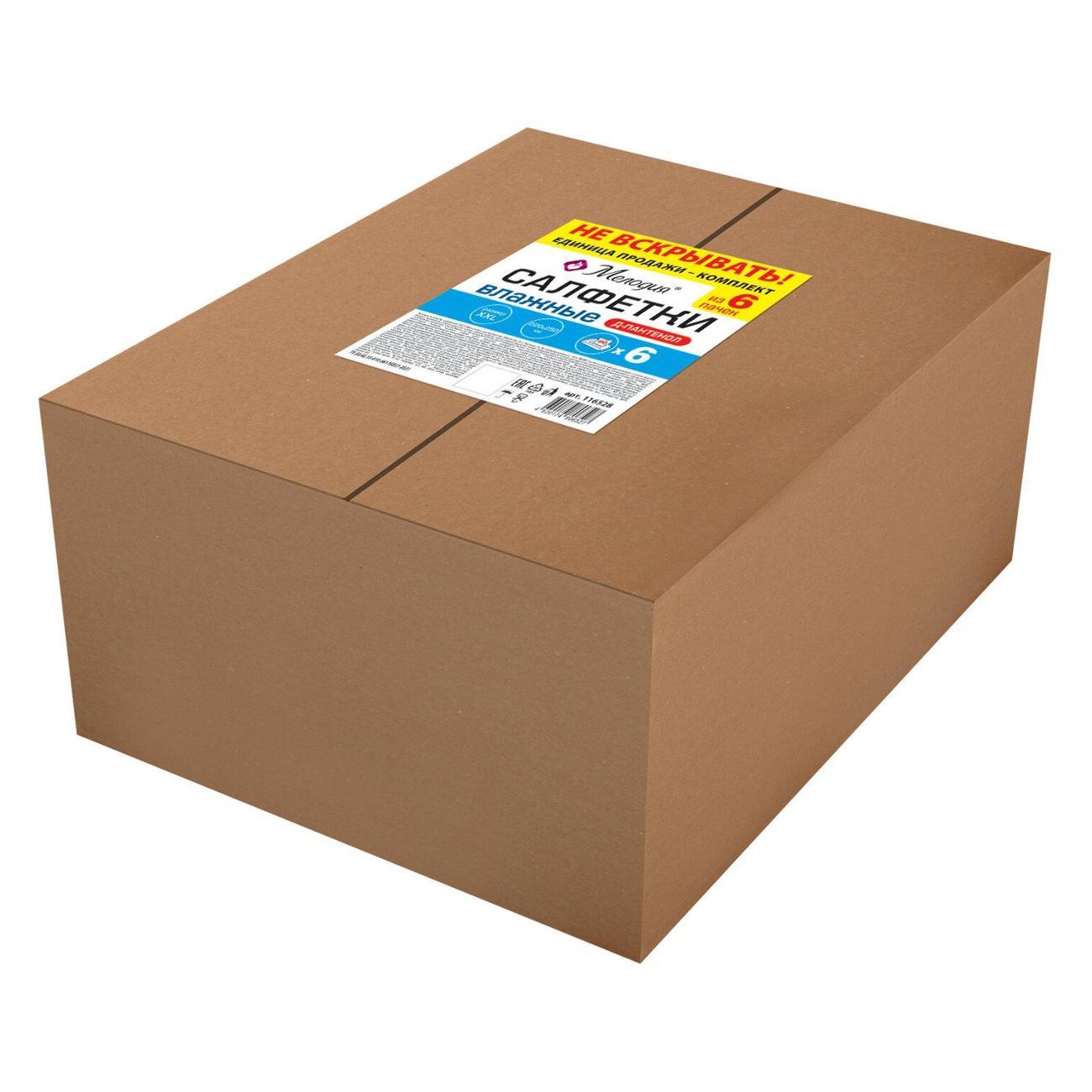 Влажные салфетки Мелодия 116528