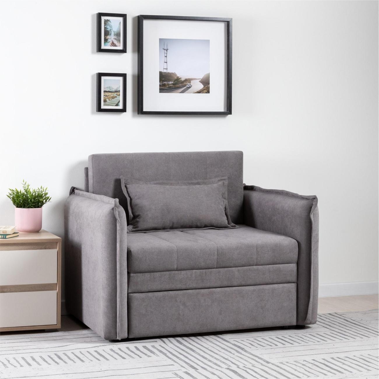 Кресло-кровать Logium Смайл (85) Кресло - кровать серый фото