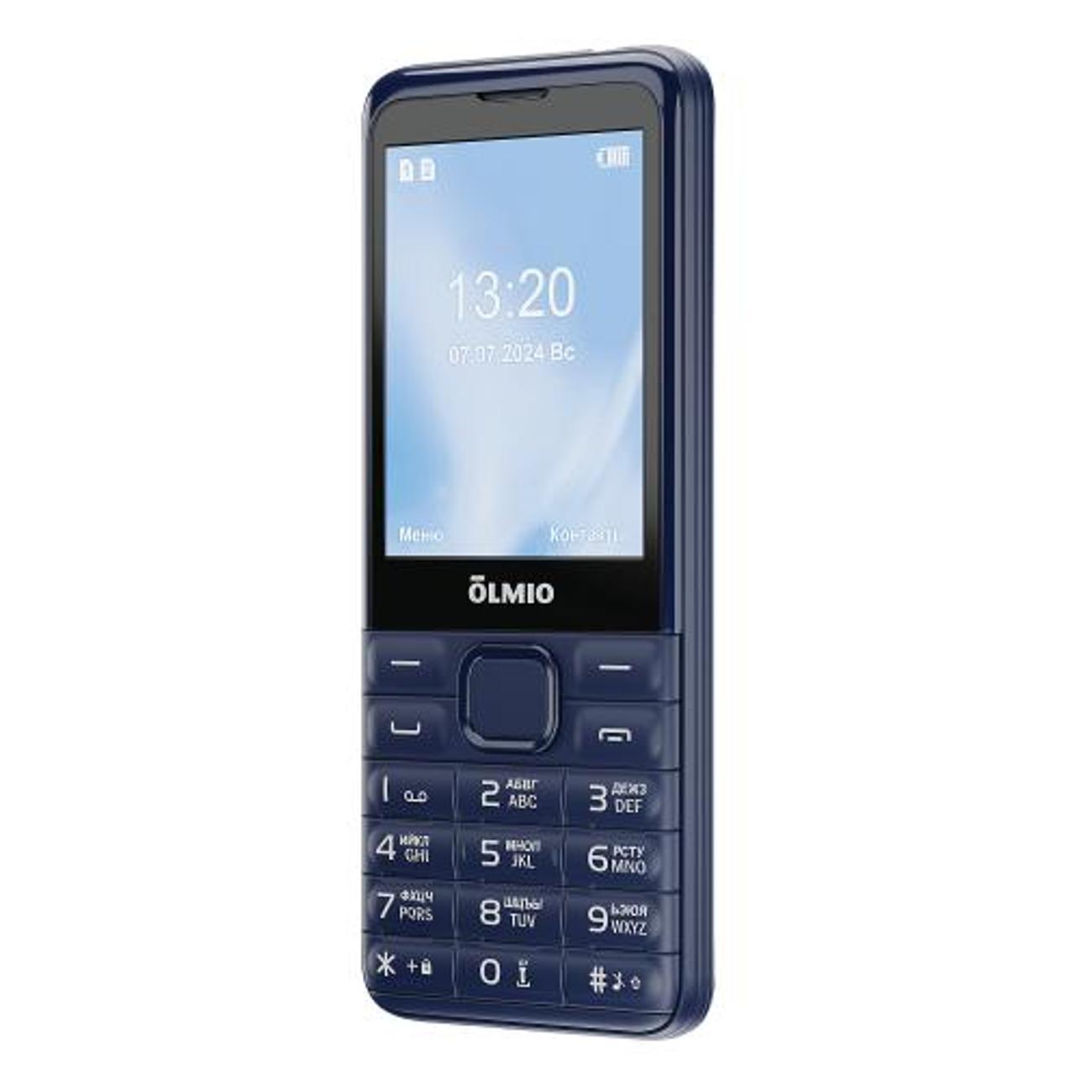 Мобильный телефон Olmio E29 синий фото