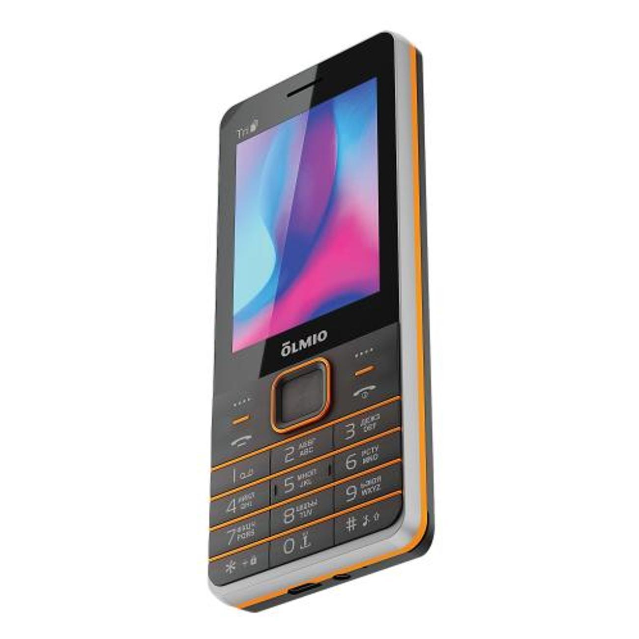 Мобильный телефон Olmio M30 черный