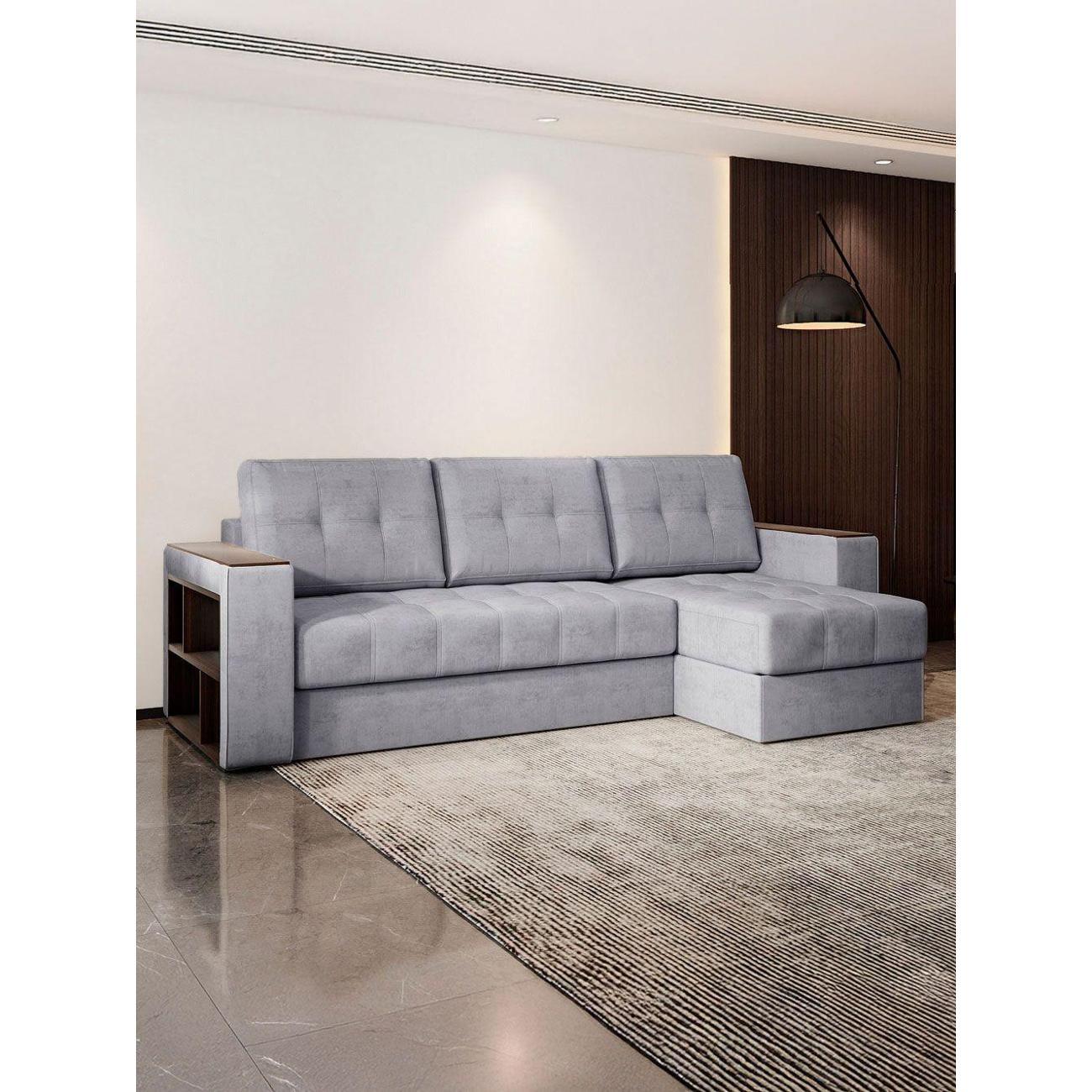 Диван Правила мебели Смит 56006 серый (192147)