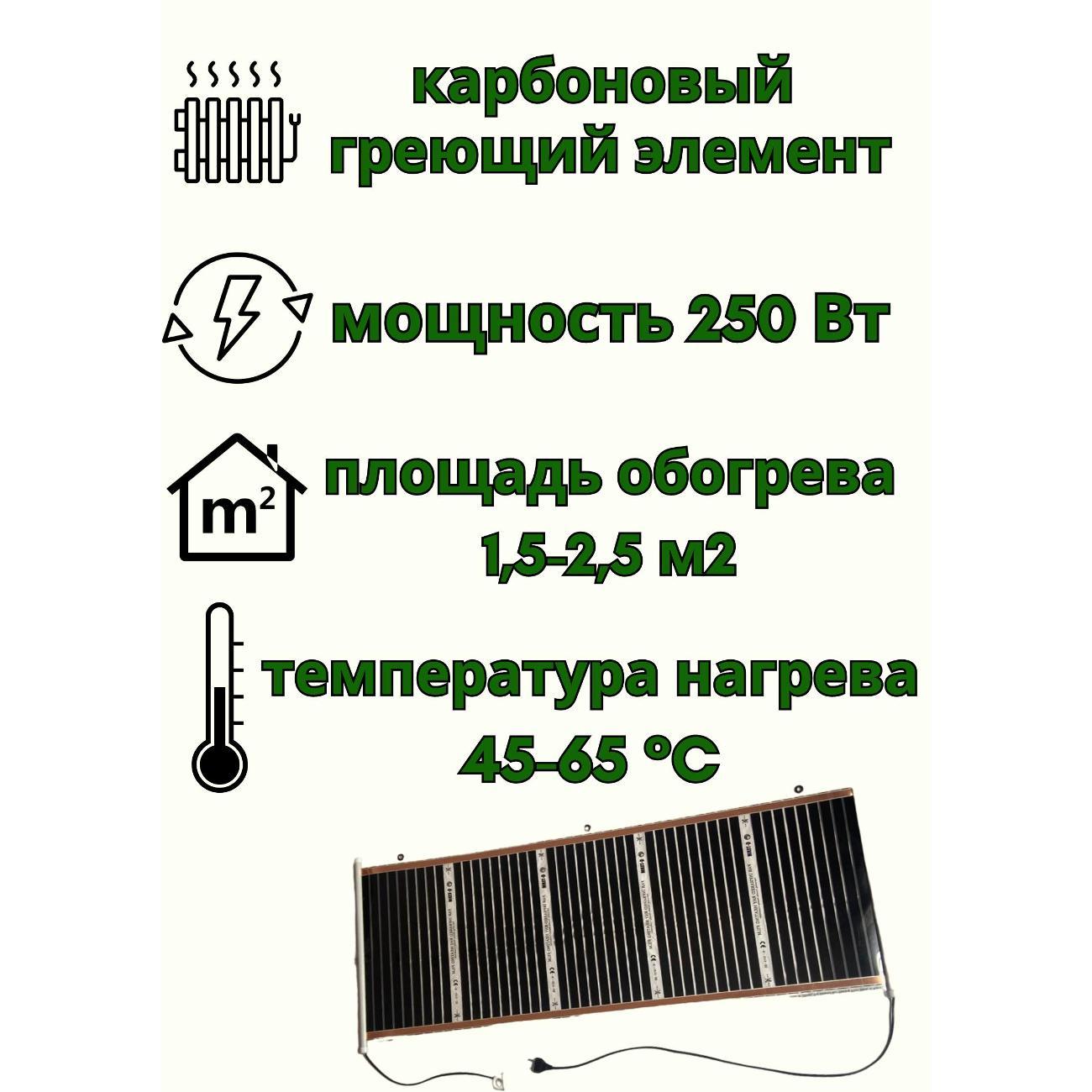 Обогреватель в теплицу Санрэй Тепличный 125 х 50