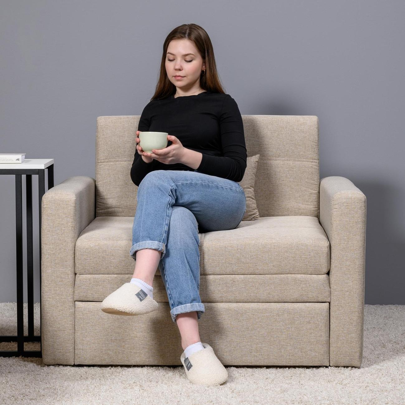 Кресло-кровать Logium Вилли Р (85) Кресло - кровать бежевый