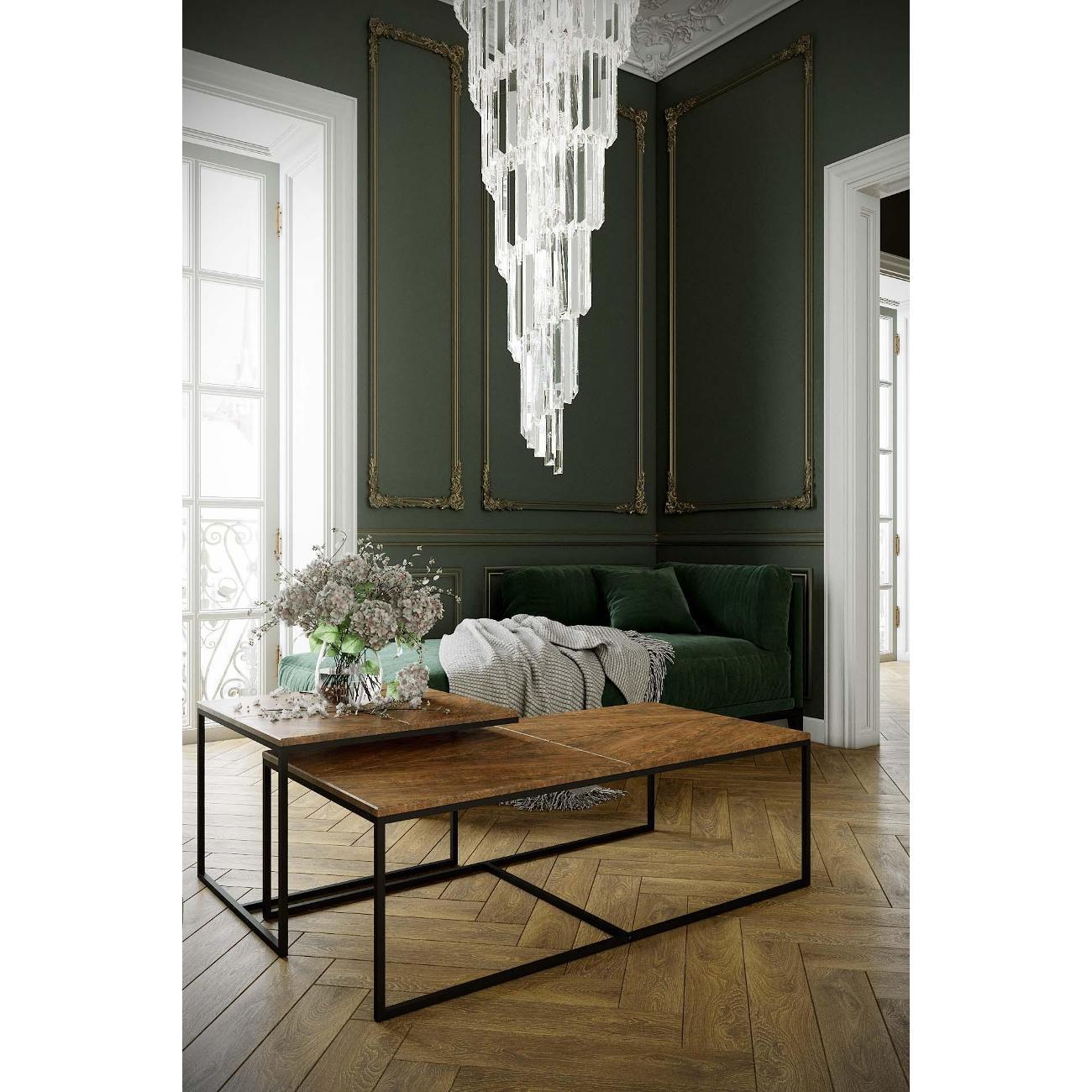 Стол журнальный Калифорния Эклектик дуб американский