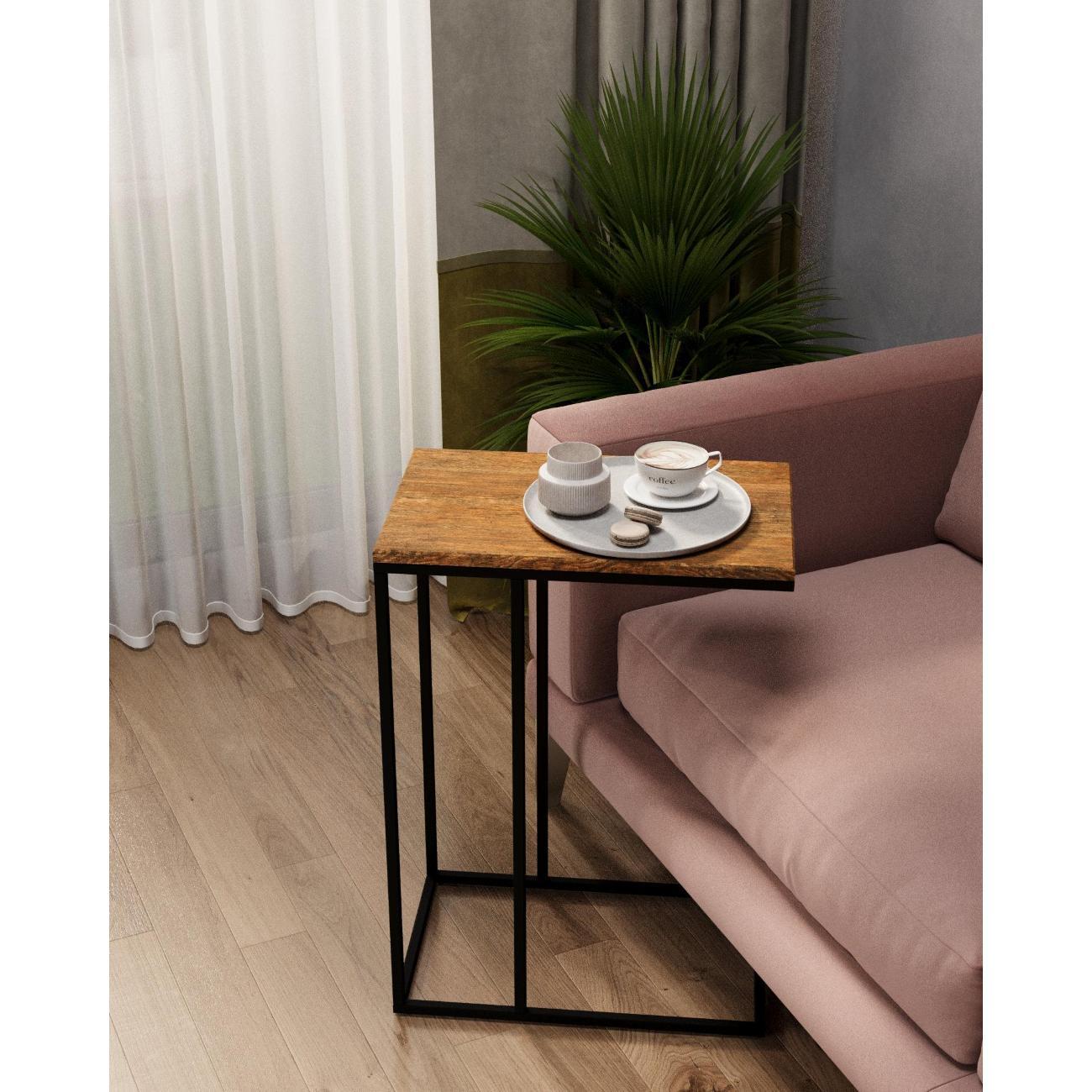 Стол журнальный Калифорния Агами дуб американский