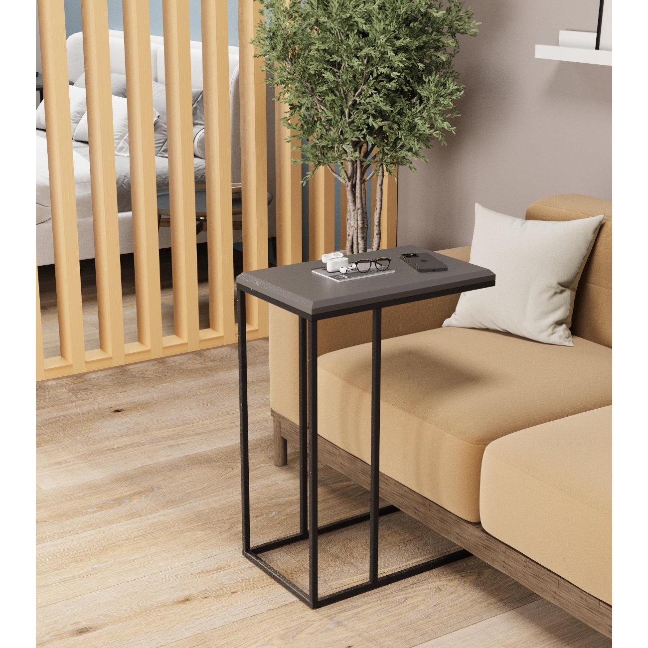 Стол журнальный Калифорния Агами графит