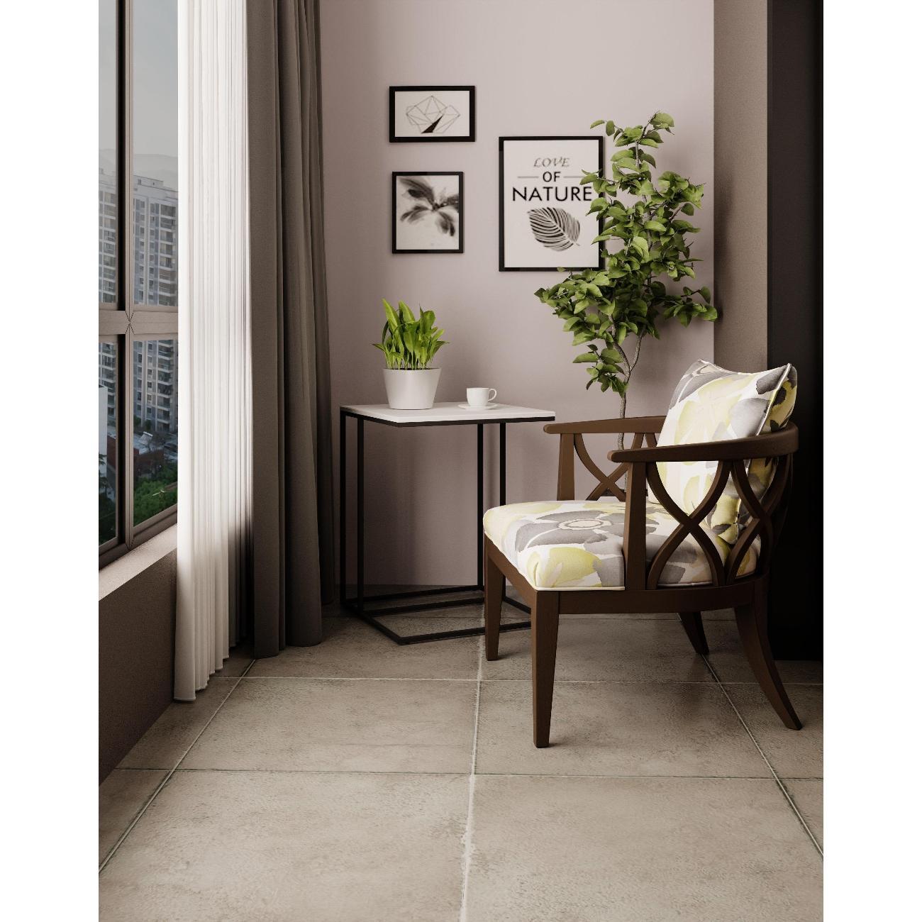 Стол журнальный Калифорния Хайгрет белый