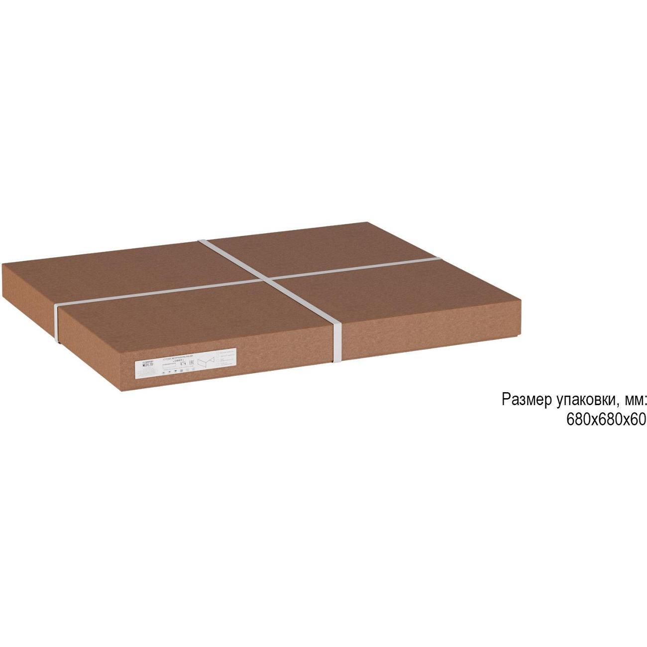 Стол журнальный Калифорния Овер черный мрамор