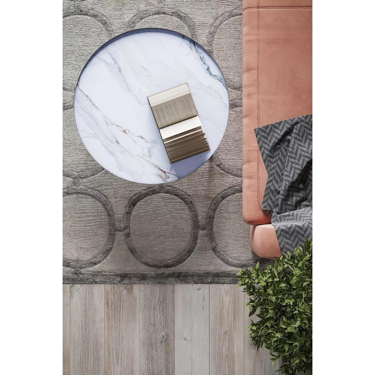 Стол журнальный Калифорния Ориндж Калакатта/Хром