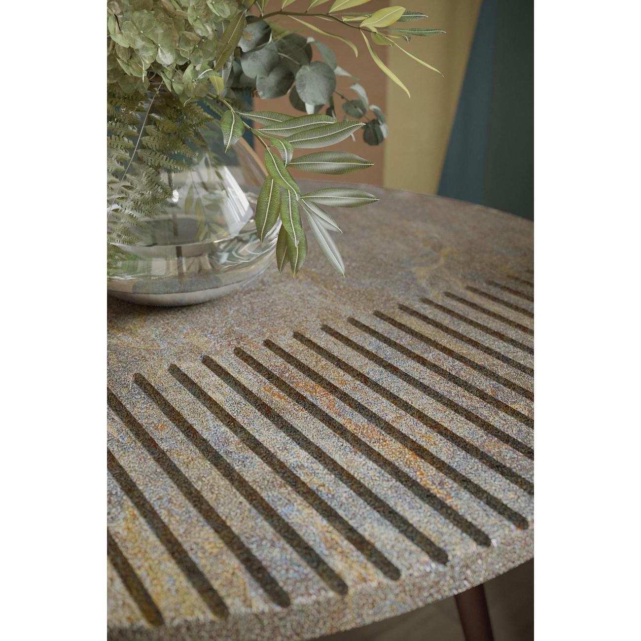 Стол журнальный Калифорния Рикон Страйп гранж