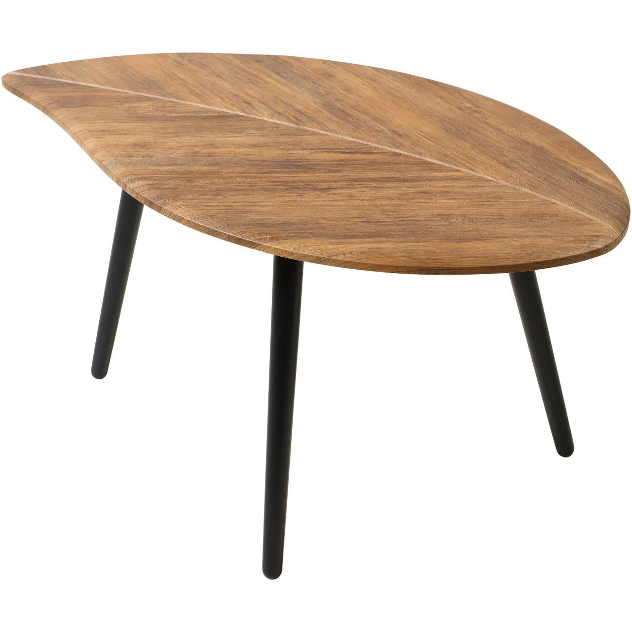 Стол журнальный Калифорния Берли (12 мм) дуб американский