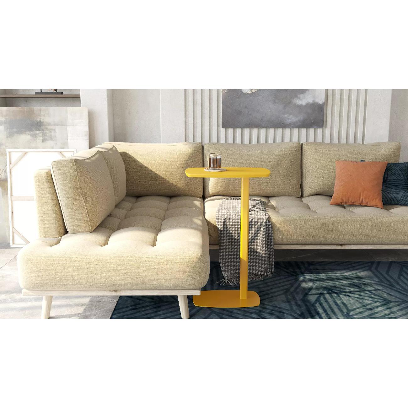 Стол журнальный Калифорния ДЕЙ колор Желтый