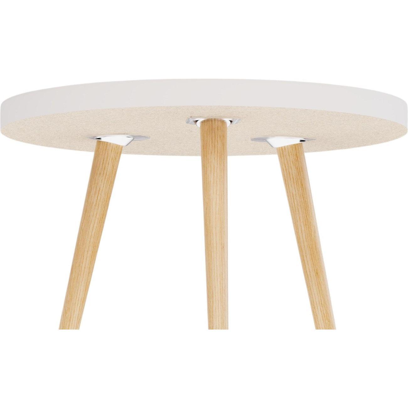 Стол журнальный Sline Келли белый