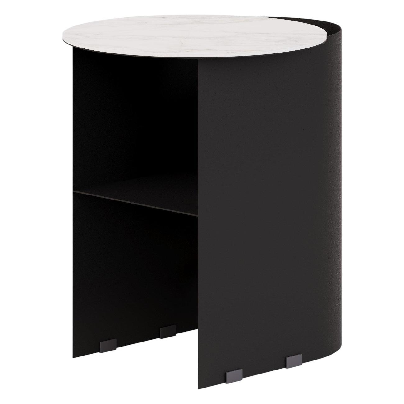 Стол журнальный Sline Тоби лайт/черный