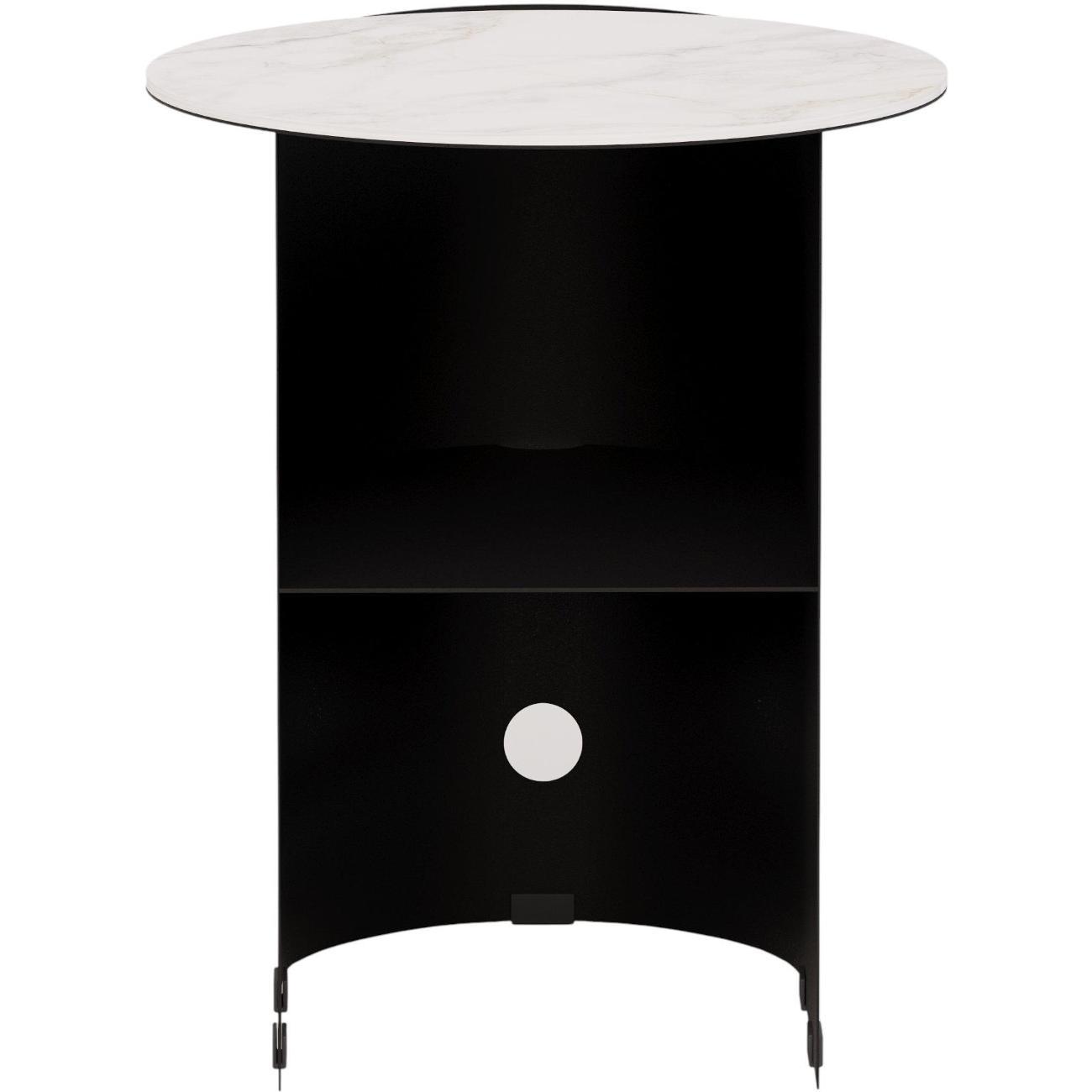 Стол журнальный Sline Тоби лайт/черный