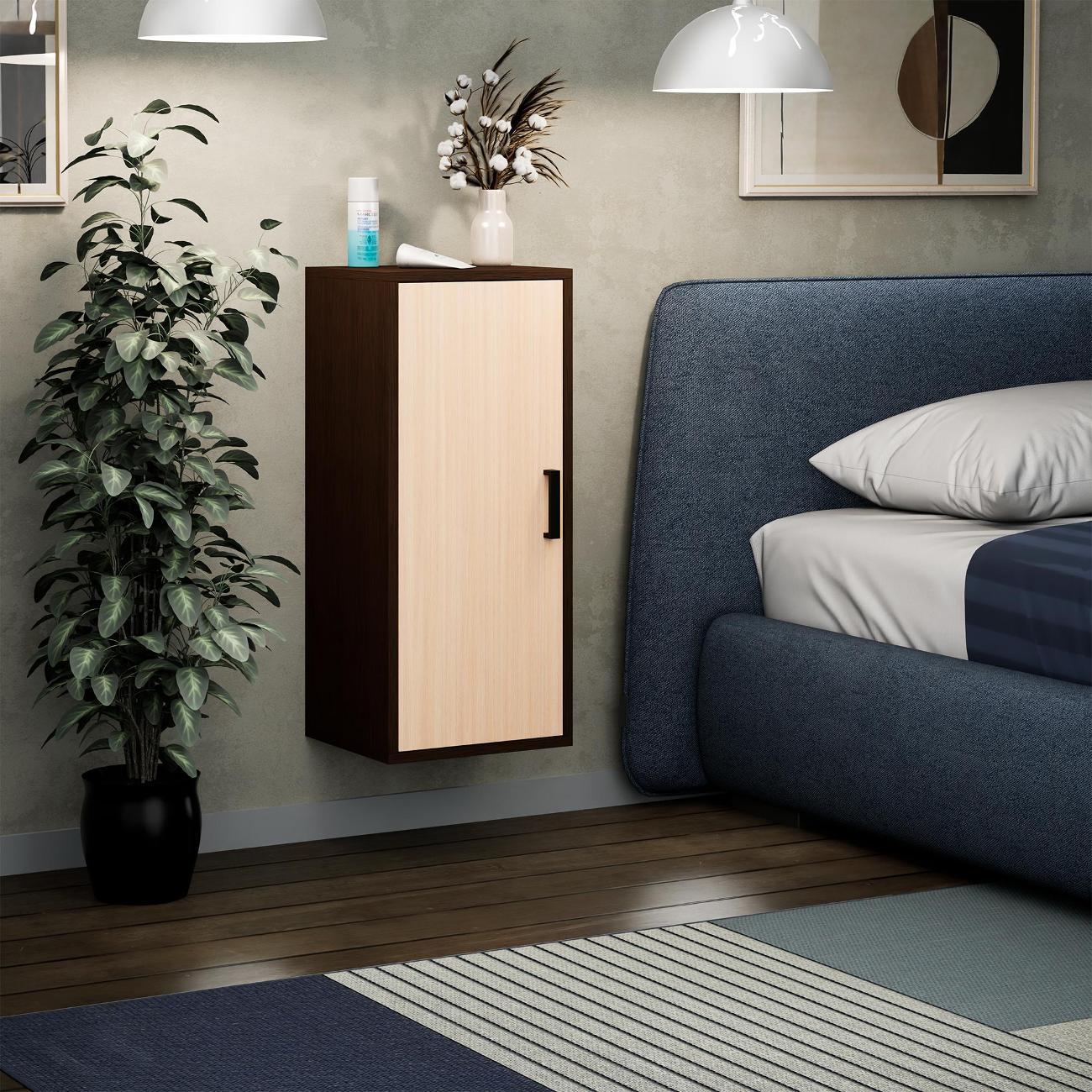 Тумба MFMaster Уно-139 венге-дуб молочный