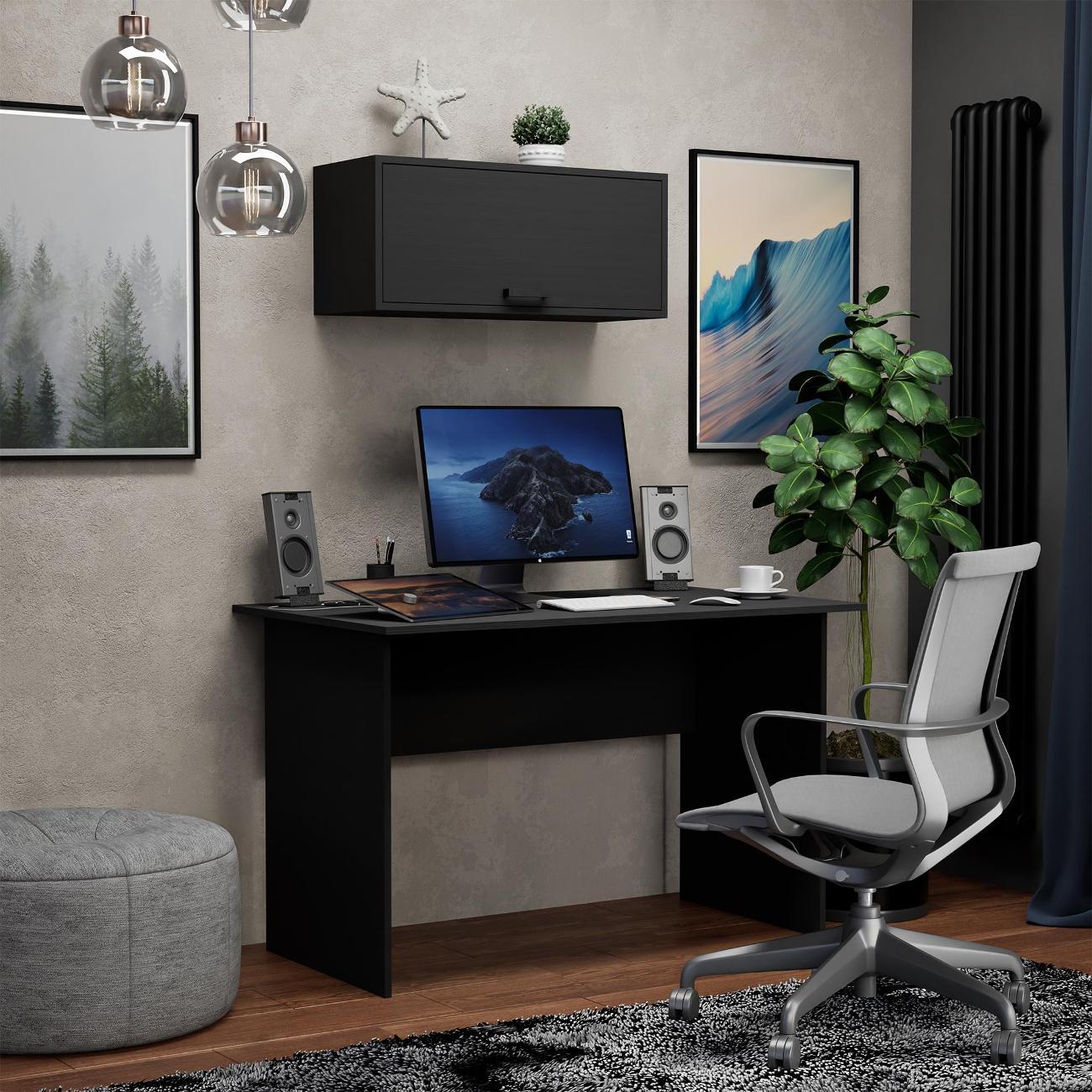 Тумба MFMaster Уно-139 черный