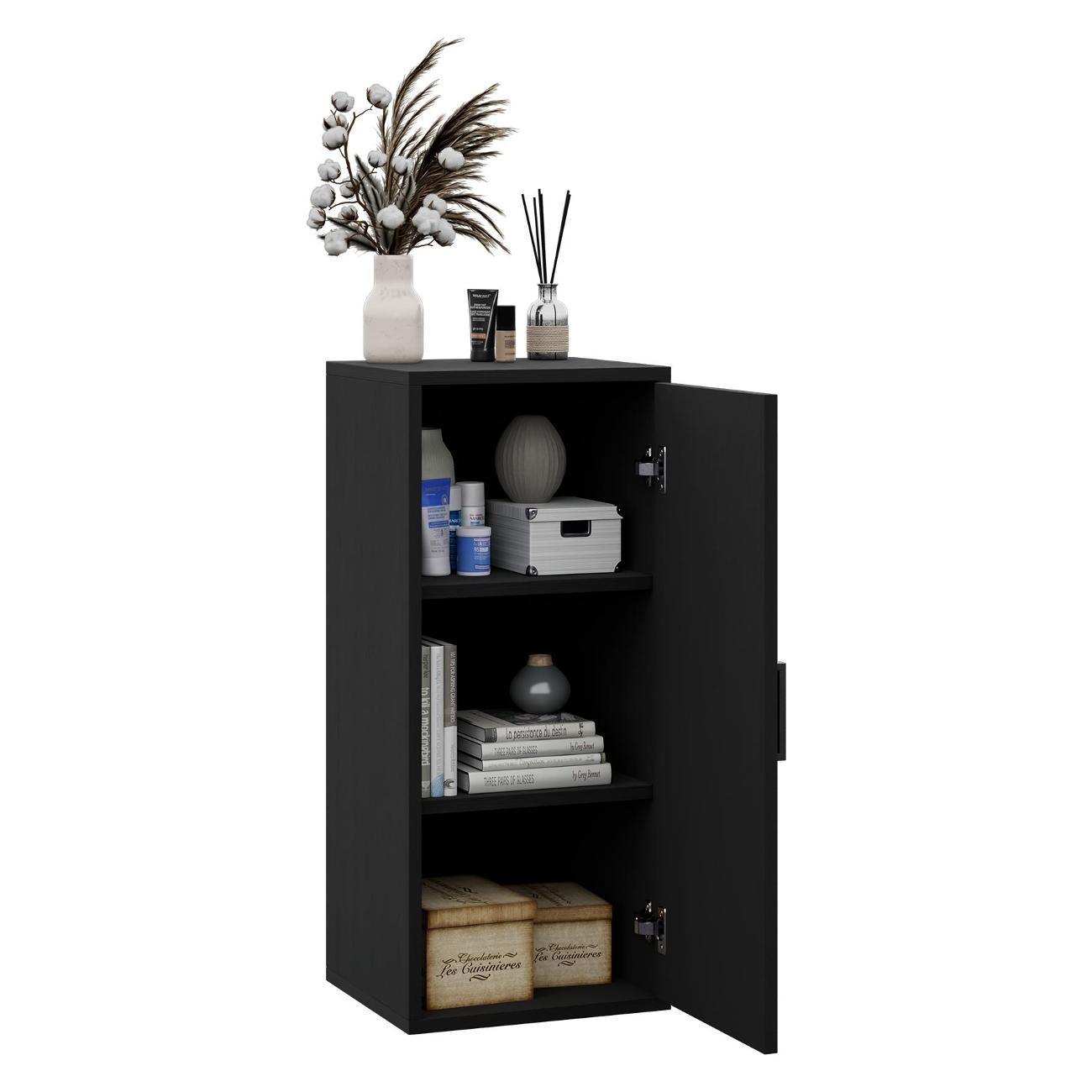 Тумба MFMaster Уно-139 черный