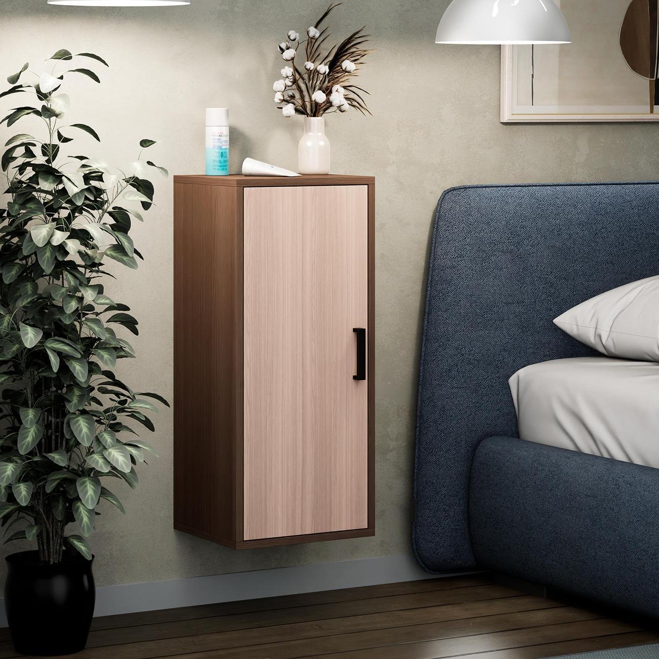 Тумба MFMaster Уно-139 ясень шимо темный-ясень шимо светлый