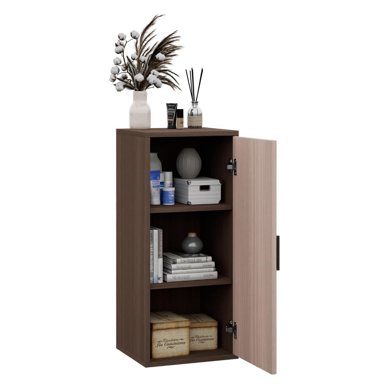 Тумба MFMaster Уно-139 ясень шимо темный-ясень шимо светлый