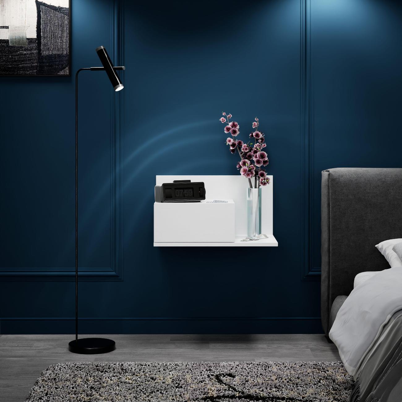 Тумба MFMaster Витто-98 белый