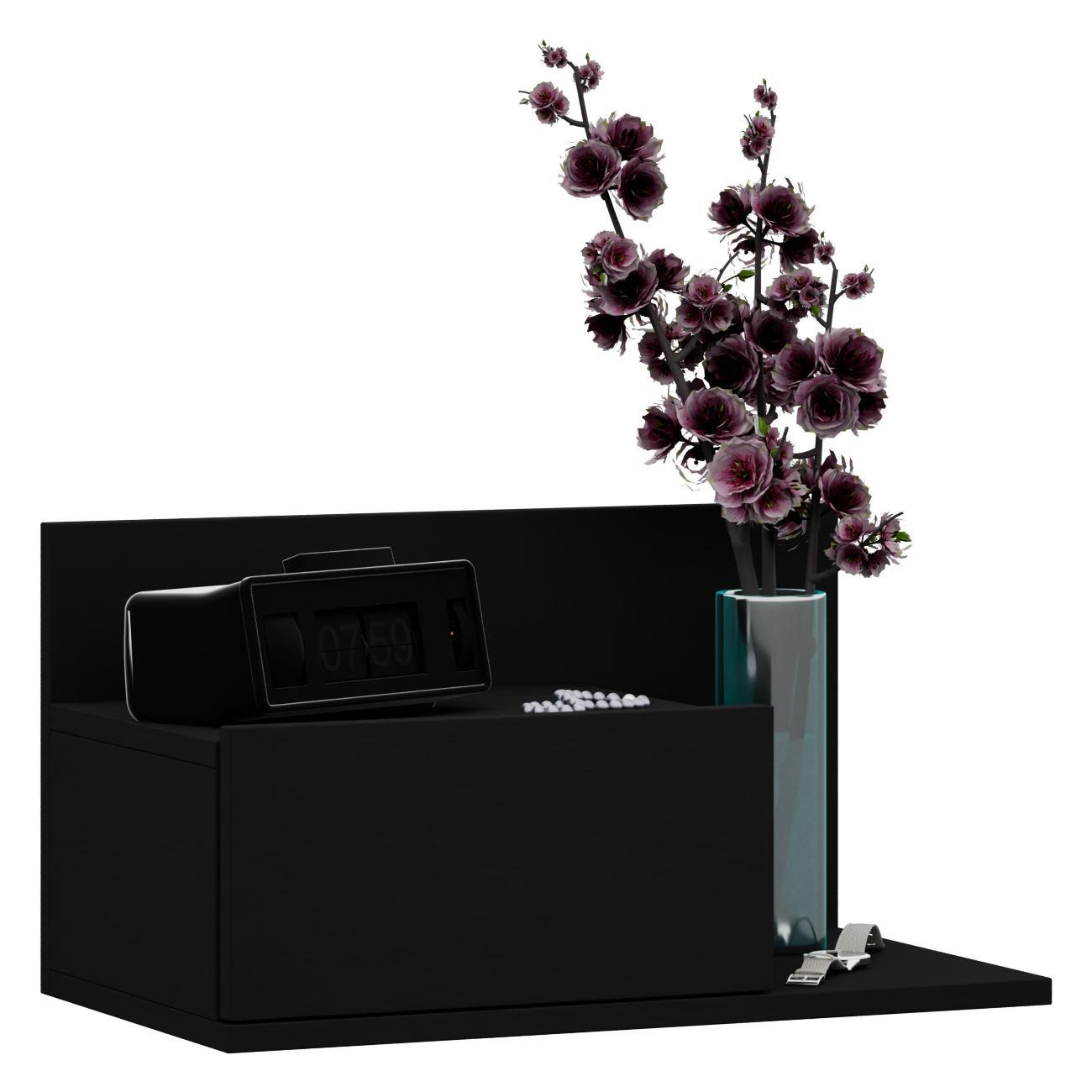 Тумба MFMaster Витто-98 черный