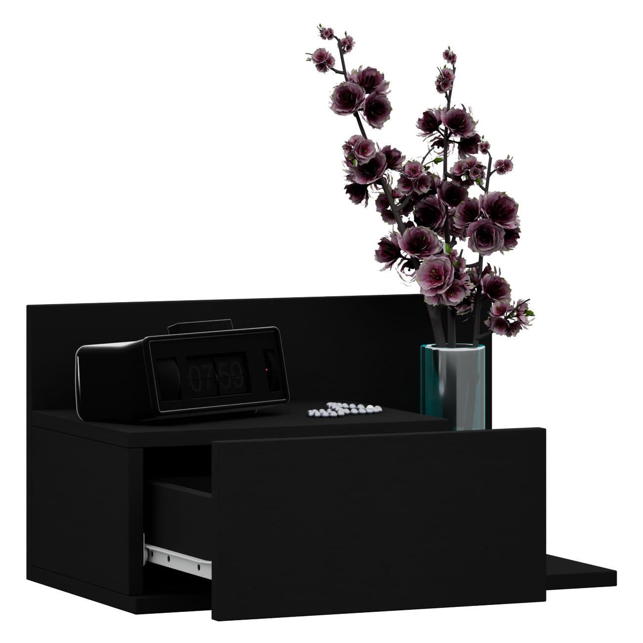 Тумба MFMaster Витто-98 черный