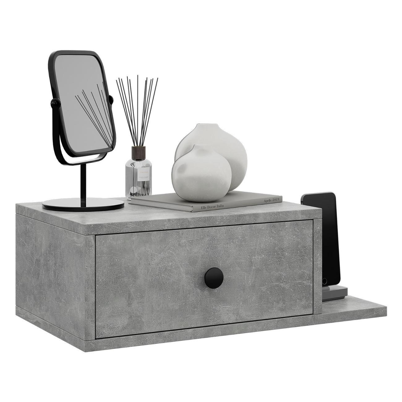 Тумба MFMaster Витто-102 бетон