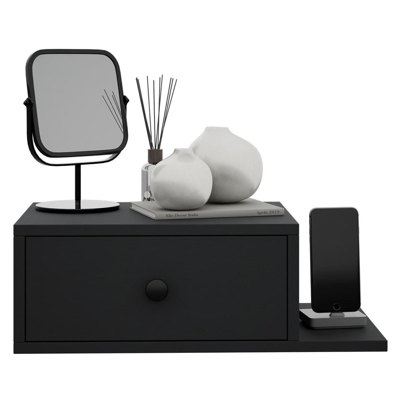 Тумба MFMaster Витто-102 черный