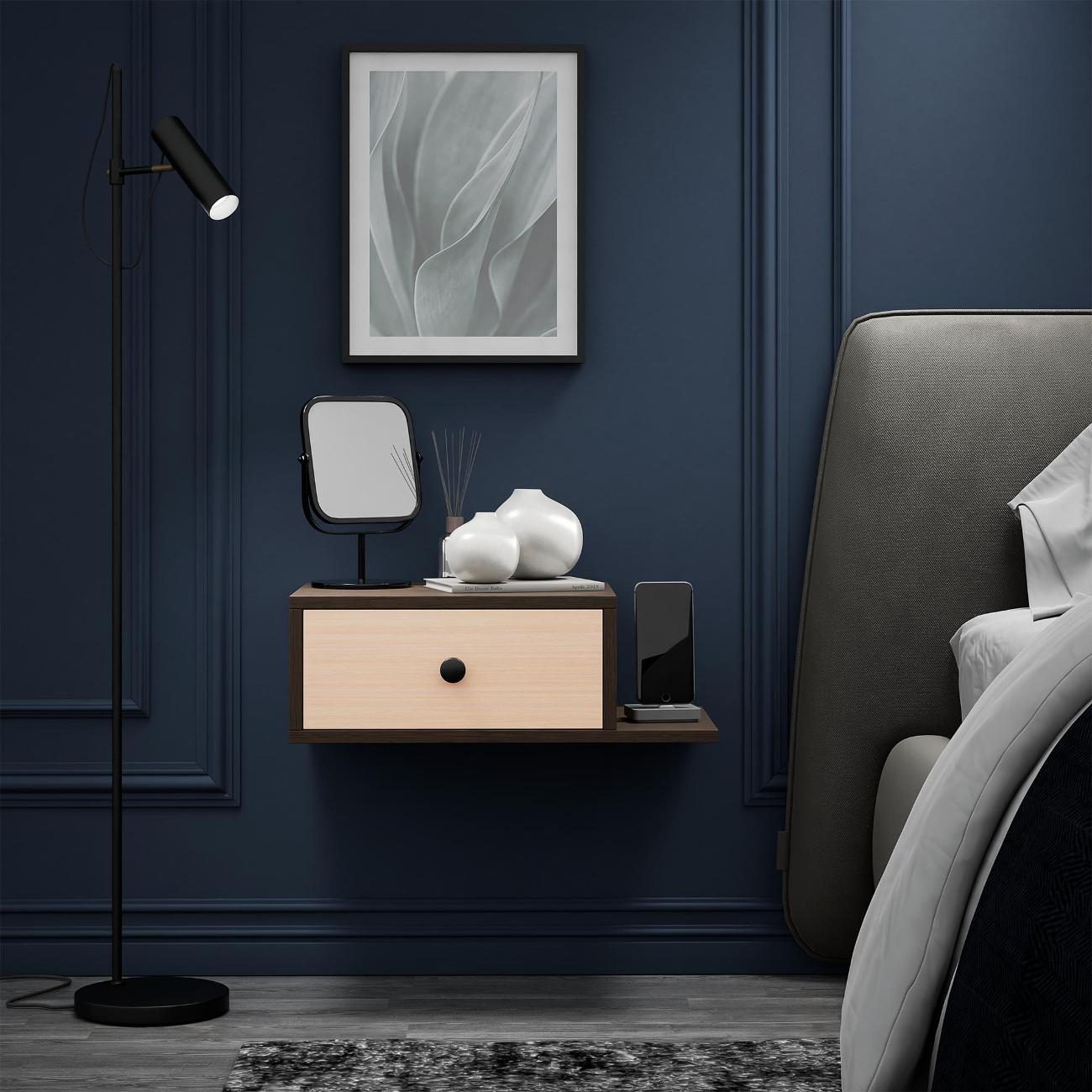 Тумба MFMaster Витто-102 венге-дуб молочный