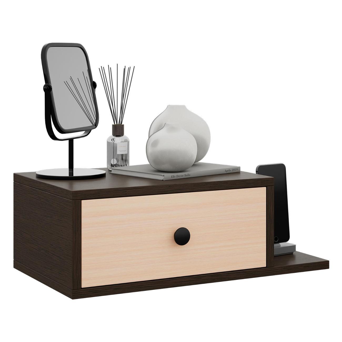 Тумба MFMaster Витто-102 венге-дуб молочный