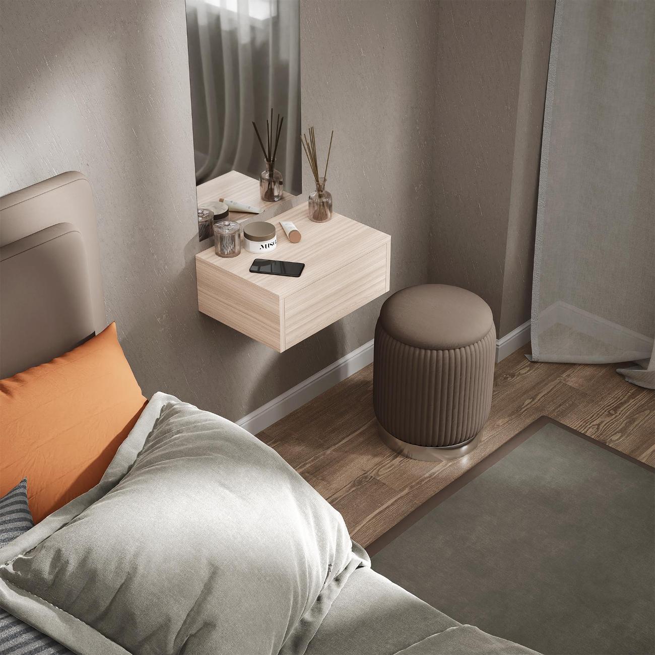 Тумба MFMaster Уно-748 ясень шимо светлый