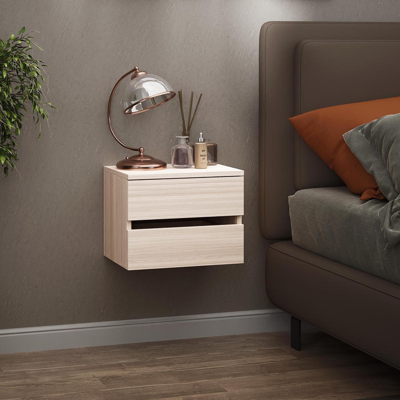 Тумба MFMaster Триверо-722 ясень шимо светлый