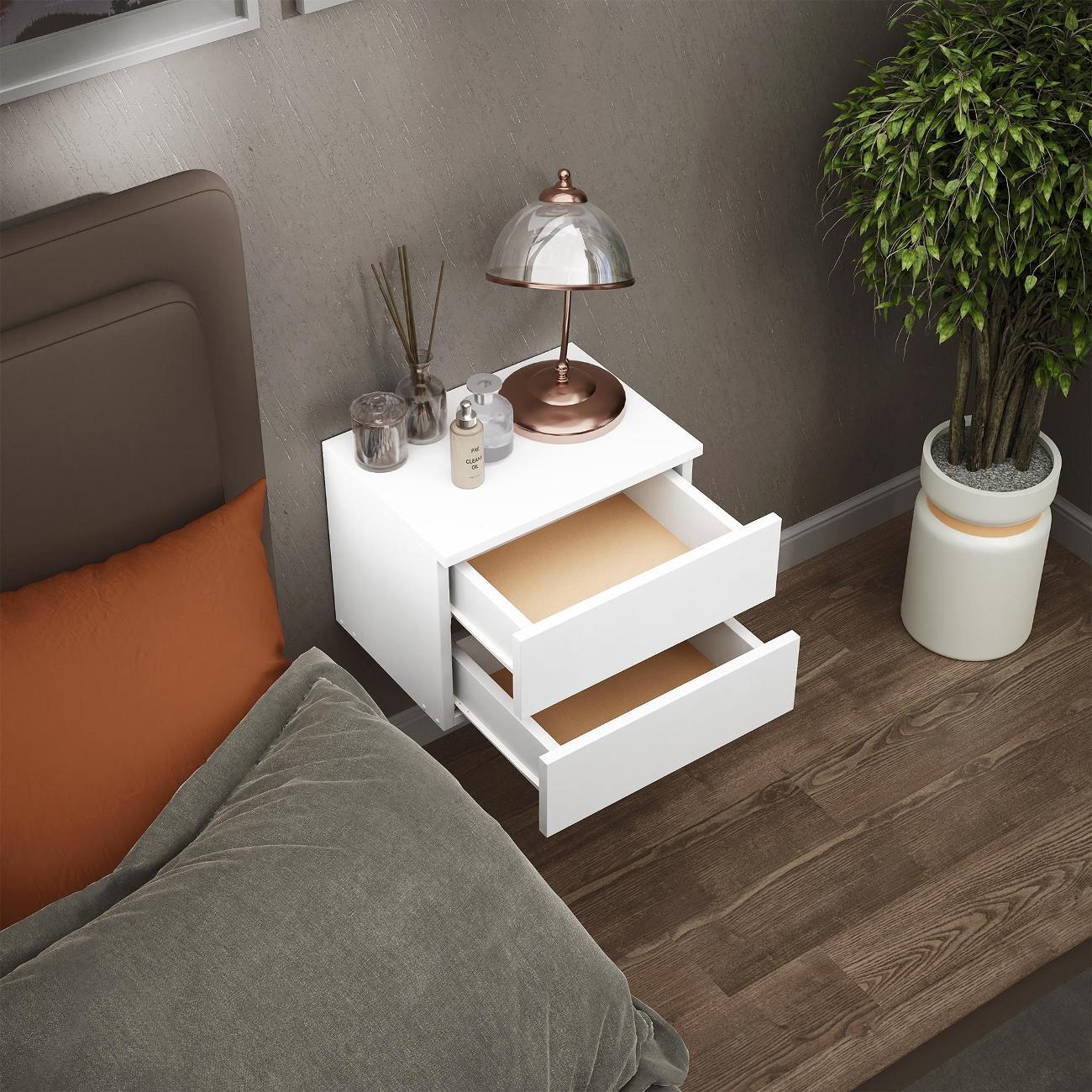 Тумба MFMaster Триверо-722 белый