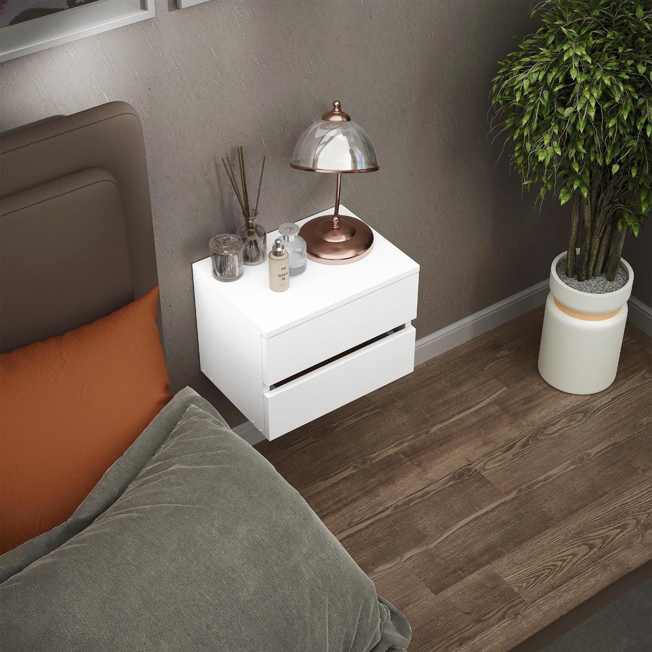 Тумба MFMaster Триверо-722 белый