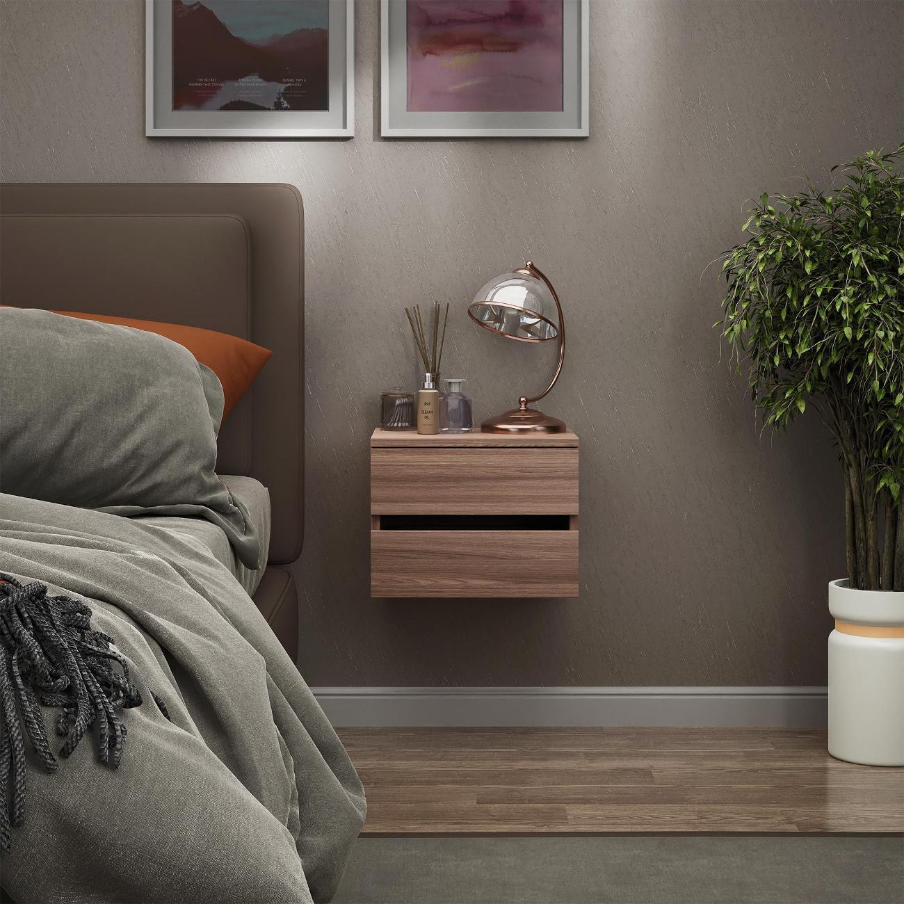 Тумба MFMaster Триверо-722 ясень шимо темный