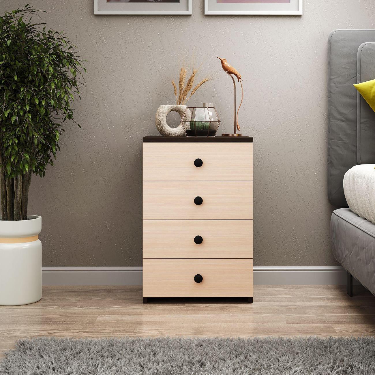 Тумба MFMaster Витто-779 венге-дуб молочный