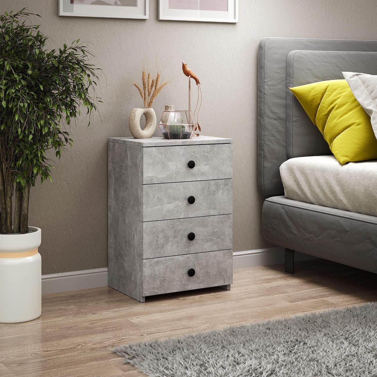 Тумба MFMaster Витто-779 бетон