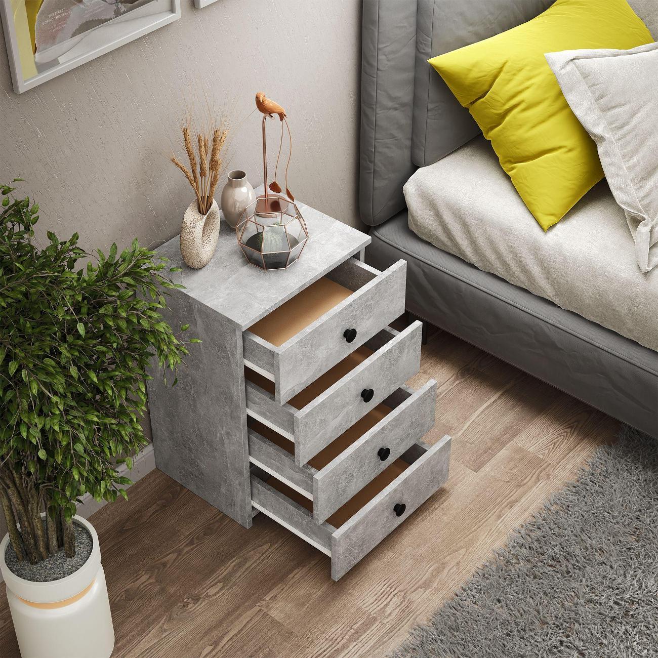 Тумба MFMaster Витто-779 бетон